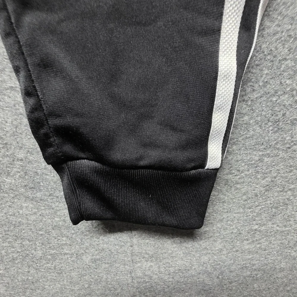 Vintage adidas Track Pants Youth XL 15-16 Black 3-Stripes
